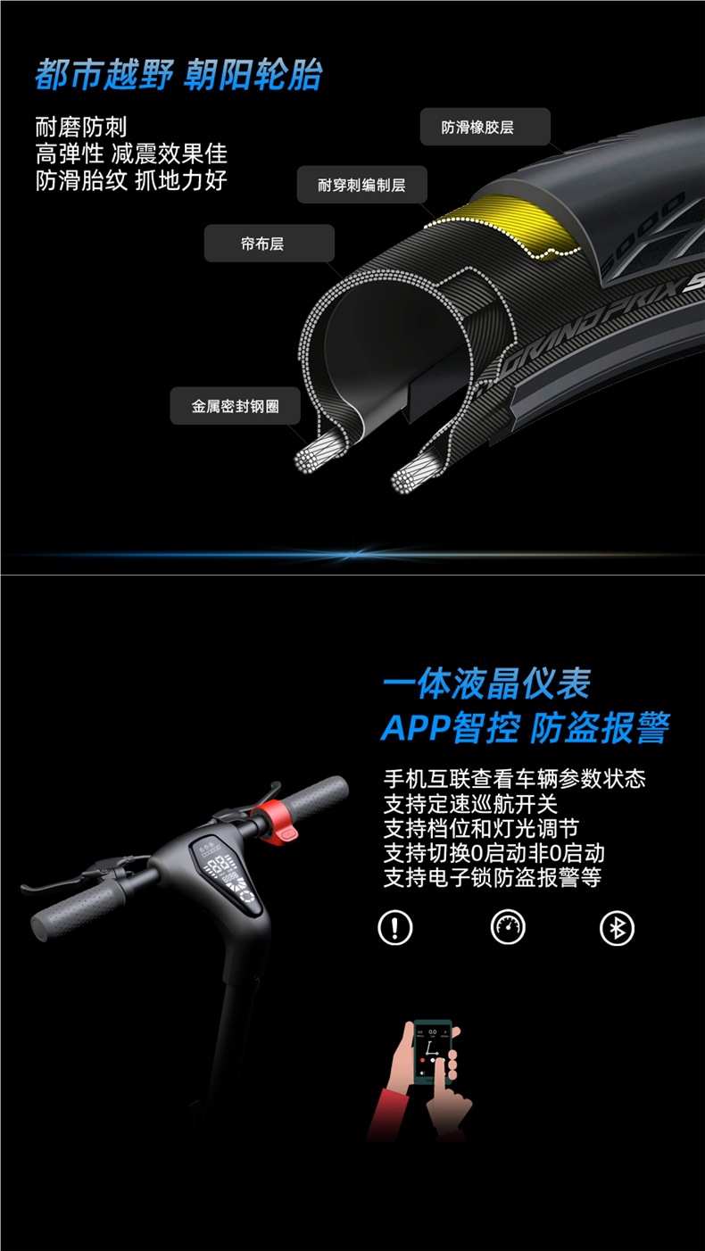 Bremer Electric Scooter Mini Small Foldable Electric Vehicle Battery-Powered Station Riding Portable Transportation S12