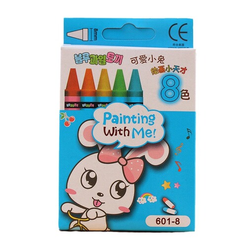 Creative and cute oil pastels 12 colors 18 colors 24 colors student art painting coloring pen children's crayons
