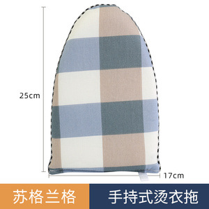 蓝白格