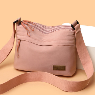 (Cross-border trading), handheld capacious nylon waterproof one-shoulder bag for leisure, small bag