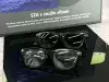 Smart glasses, black transparent sunglasses, lens, 32gb
