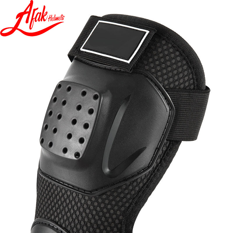 AFAK motocicleta deportes rodilleras codo almohadillas conjunto de cuatro piezas fuera de carretera vehículo montar rodilleras almohadillas de codo transpirable