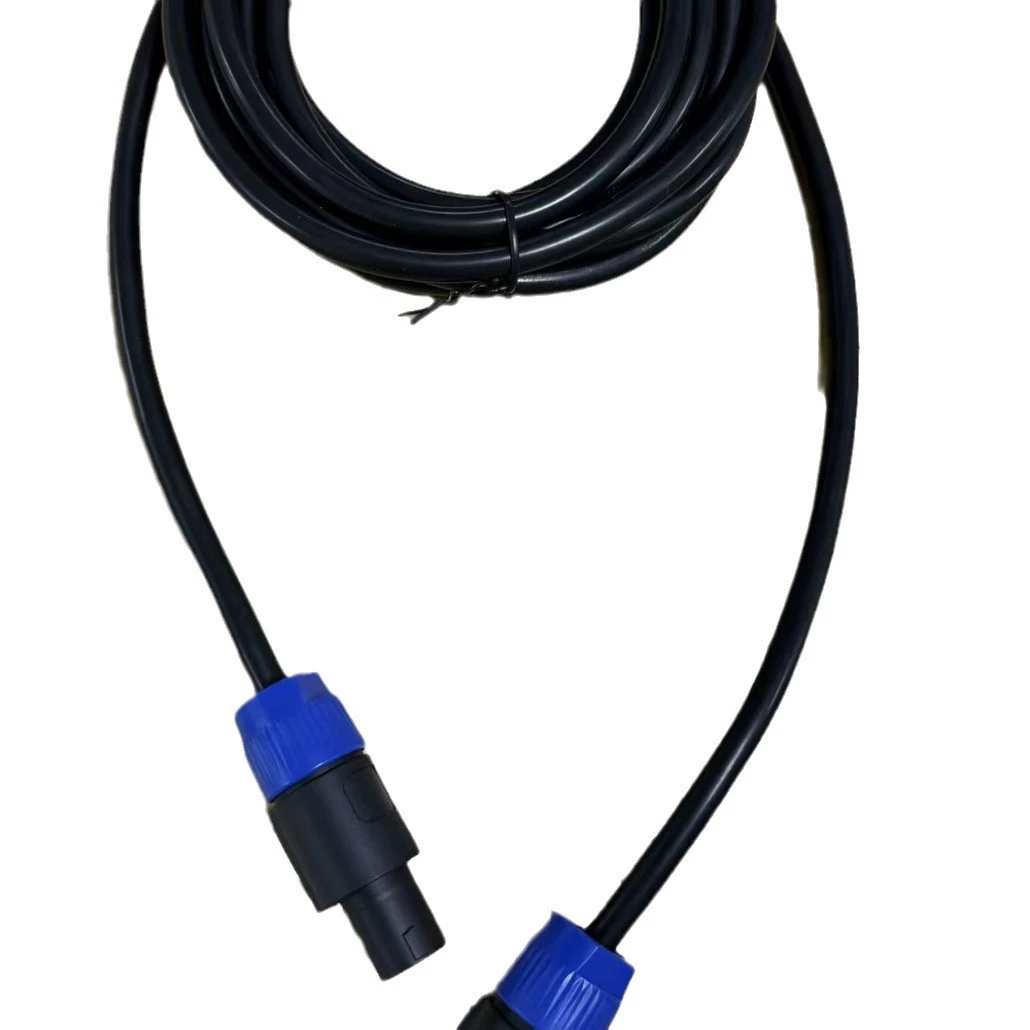 Ohm head connection line speaker line professional engineering audio line professional stage line sheathing line copper clad aluminum ohm line