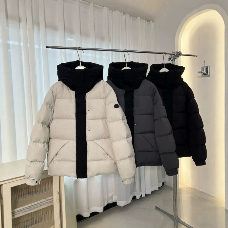 Cross-Border Foreign Trade Black Warrior down Cotton Jacket Men's Loose-Fitting Winter Thickened Warm Cotton Coat with Hood Cross-Border Foreign Trade Black Warrior down Cotton Jacket Men's Loose-Fitting Winter Thickened Warm Cotton Coat with Hood