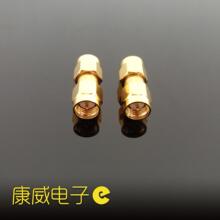 射频同轴连接器SMA-JJ SMA头公头双通 两头皆 内螺内针 SMA-50JJ