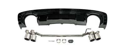 Big Surrounded modified to B9 RS4, including front and - old-to-new-13-16-rs4-tail-lip-and-exhaust-tipstandard-modelfour-out-exhaust