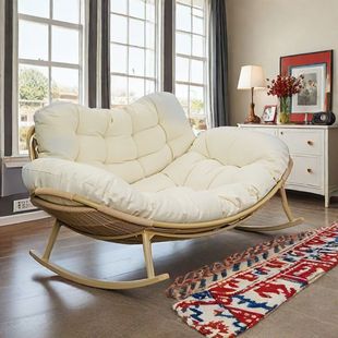 Rocking Lazy Adult Rocking Chair Sofa Chair Recliner Bedroom Living Room Sofa Internet Popular Casual Home Single Balcony