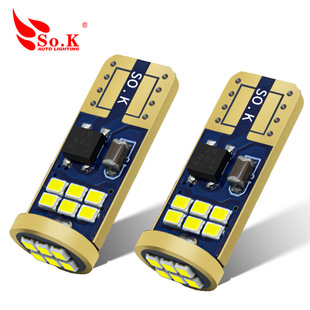 S O.K car LED width indicator light T10 2016 18SMD decoding driving light reading light door light driving light