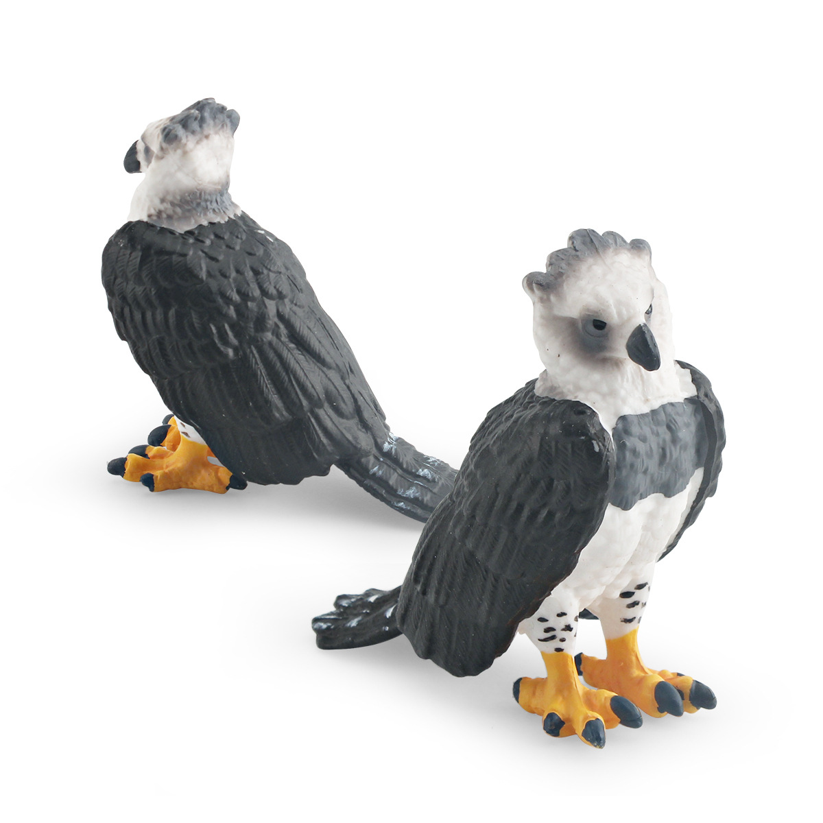Cross-border simulation bird animal model children's cognition robin bald eagle decoration ornament toy 