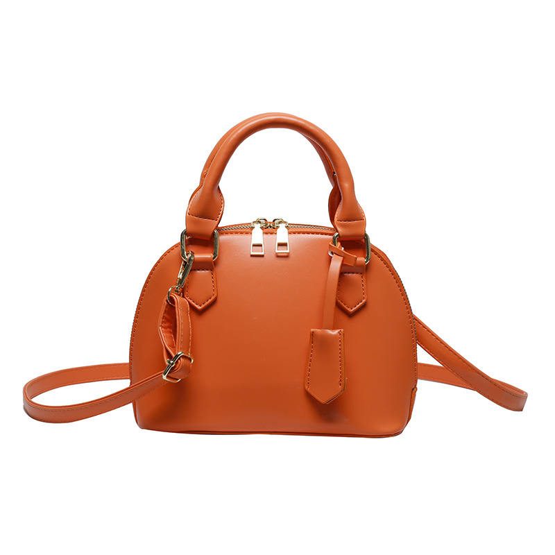 Bolso de hombro transfronterizo tendencia de moda femenina bolso de concha de color sólido al por mayor bolso de mensajero de diseño de nicho casual simple