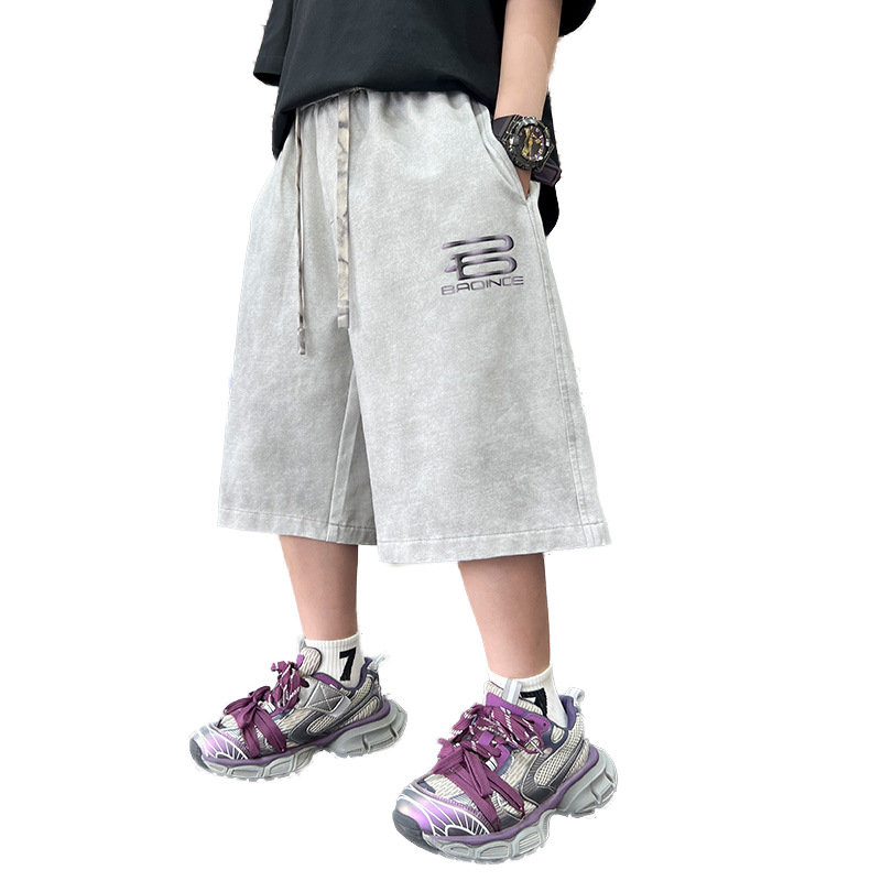 Boys Korean Style Five-point Casual Shorts For Summer Kids Fashion_voghion.com