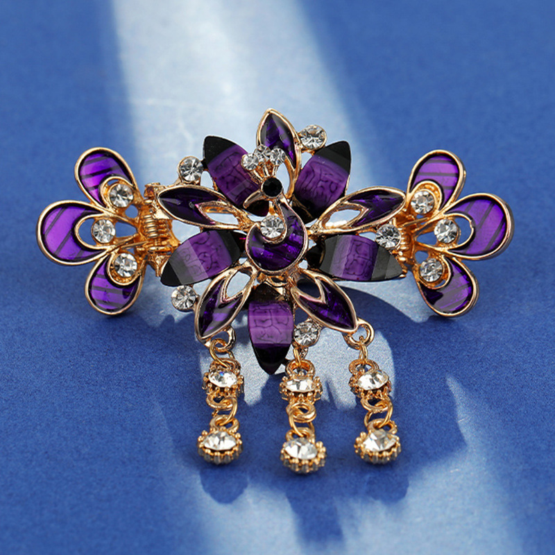 purple diamond clover