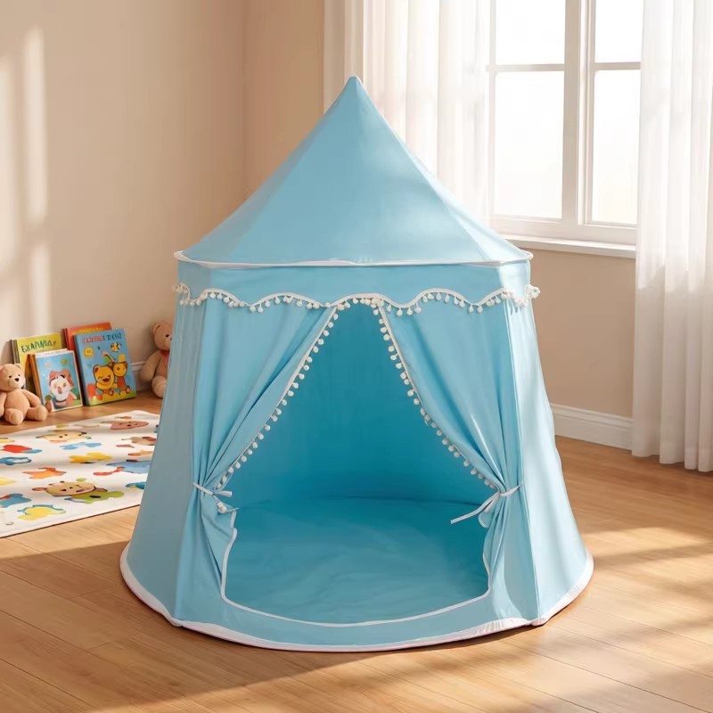 Children's tent indoor toy house for girls, baby sleeping in separate beds, playhouse, birthday gift for girls, princess castle