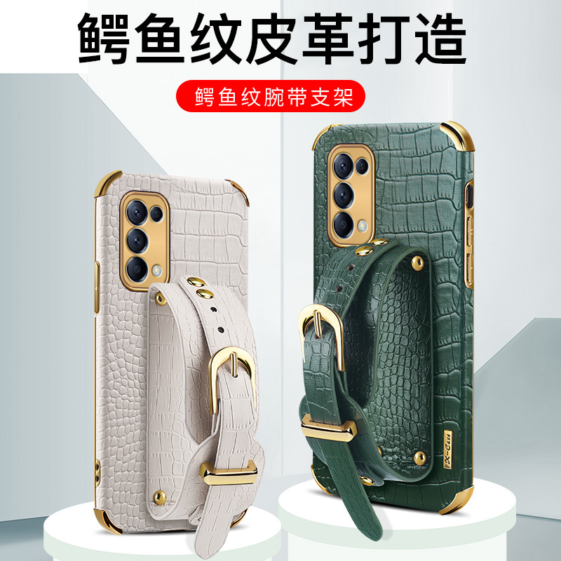 Suitable for OPPO Reno5pro crocodile pat...