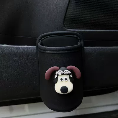 Holder Seat Back Hook | Car cup holder/beverage holder - black-sunglasses-master-dog