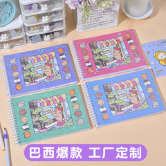 クロスボーダーボビー商品ぬり絵 DIY 落書きぬり絵 Amazon ベストセラー漫画絵本