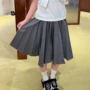 低腰新款百褶秋冬半身裙