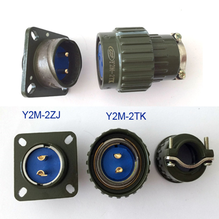 厂家直销、Y2M防水连接器、圆形连接器、快速连接式/航空插头
