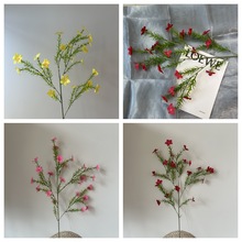 仿真绿植小花树叶花野花仿真花婚庆用花仿真花束高级感插花路引