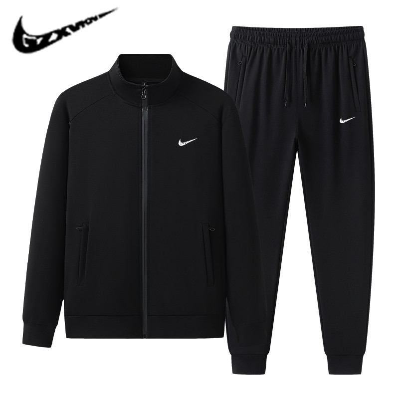 Men's 2026 Tencel Roman Sportswear Set Men's Spring and Autumn Casual Stand-Up Collar Sweatshirt and Sweatpants Men's Two-Piece Set Men's 2026 Tencel Roman Sportswear Set Men's Spring and Autumn Casual Stand-Up Collar Sweatshirt and Sweatpants Men's Two-Piece Set