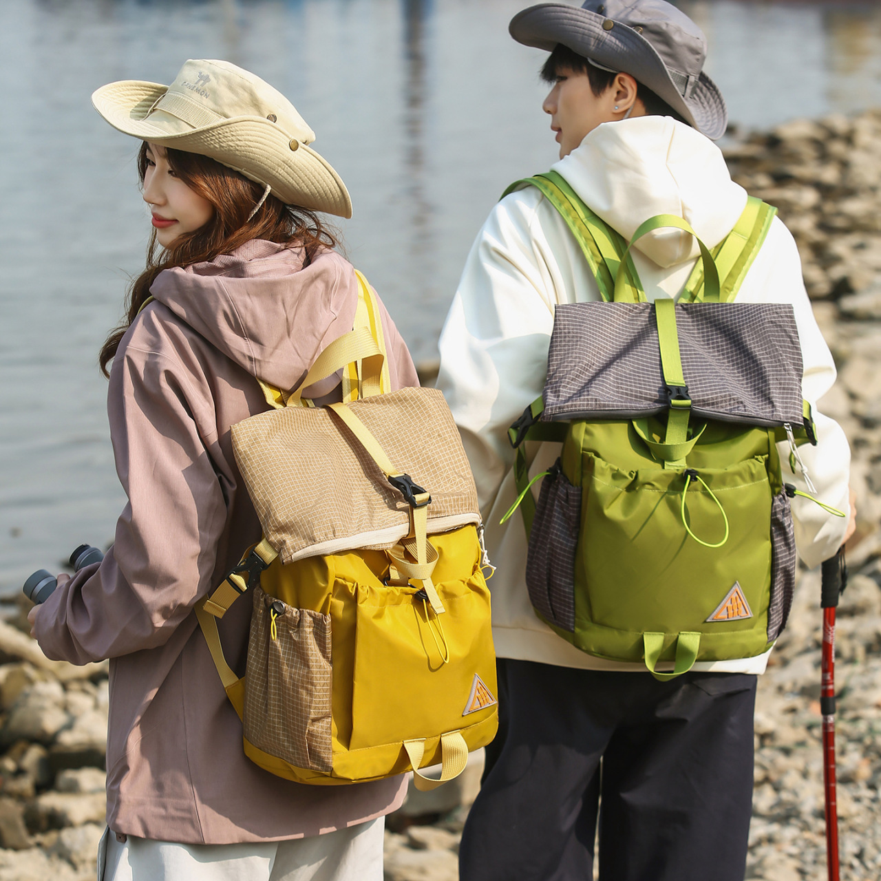 Universal capacious backpack for men and women for traveling for…