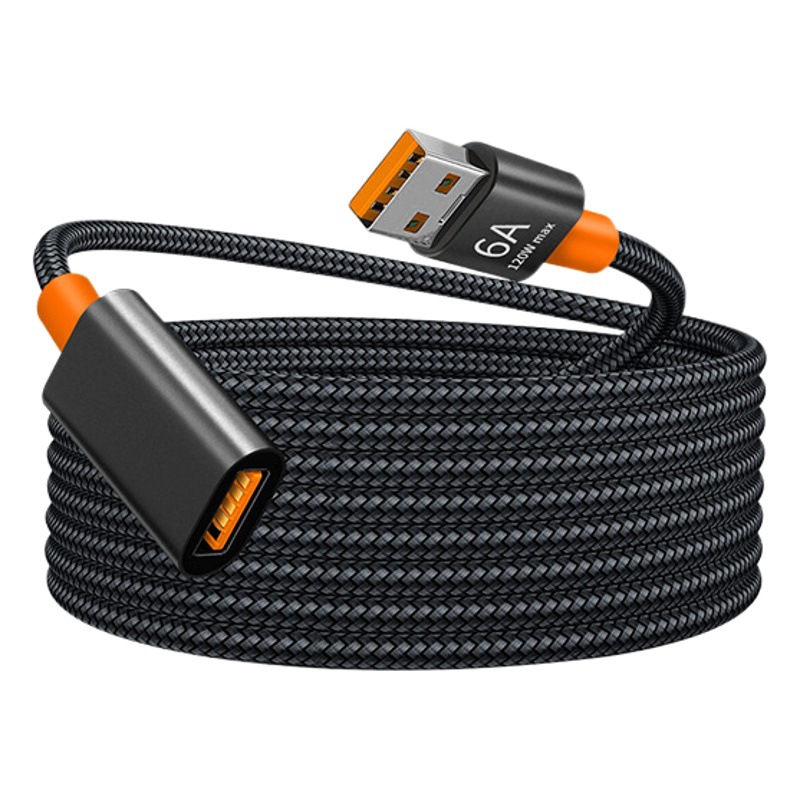 Cable de extensión USB2.0 para ordenador de escritorio, portátil, extensor USB-HUB, para TV y coche