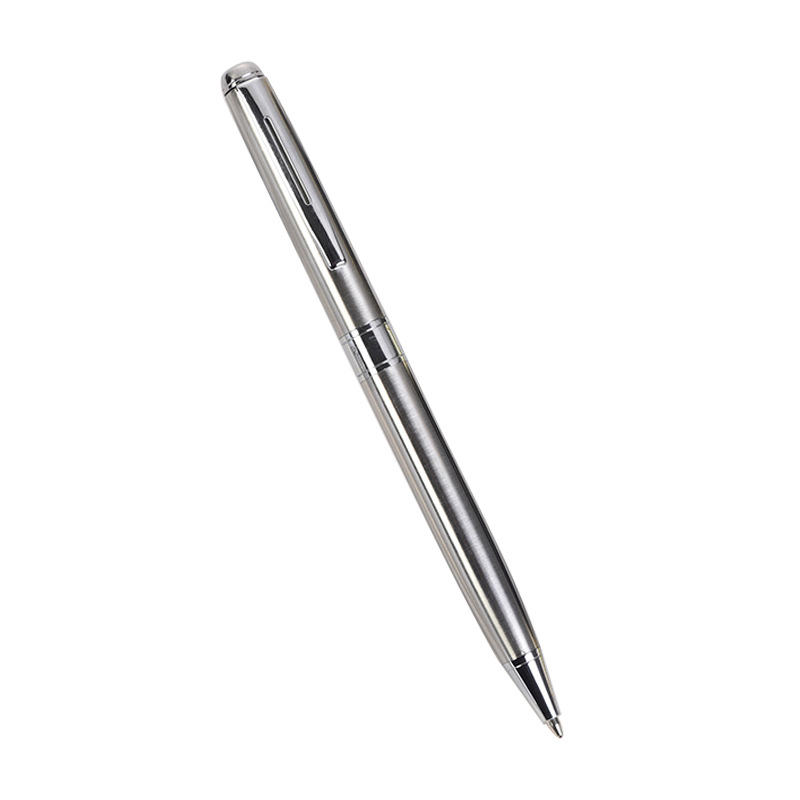 Comercio exterior de alta calidad de metal pluma de la firma de negocios bolígrafo Conferencia regalo publicidad pluma aceite pluma letras logotipo