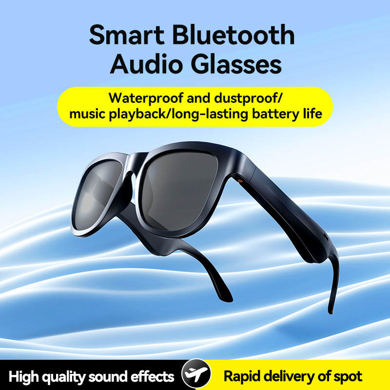 New Ovo-1 Cross-Border Ai Bluetooth Smart Glasses Anti-Blue Light Language Translation Make Calls and Listen to Music Amazon