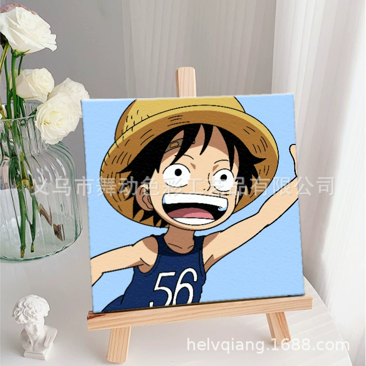 Цифровая масляная живопись 20*20 Детский мультфильм DIY handmade-painted декоративная картина последующего поколения дистрибьютор 제조업체 específicos