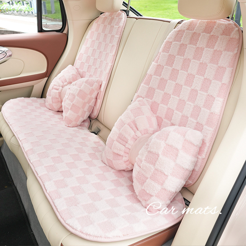 秋と冬のカーシートクッション、シンプルで美しい、車の暖かい厚みのある滑り止めシートクッション、豪華で快適なカーシートクッション|undefined