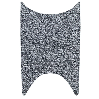 Suitable for Yiku V6 Electric Electric vehicle foot mat - black-and-gray-silk-loop-floor-mats