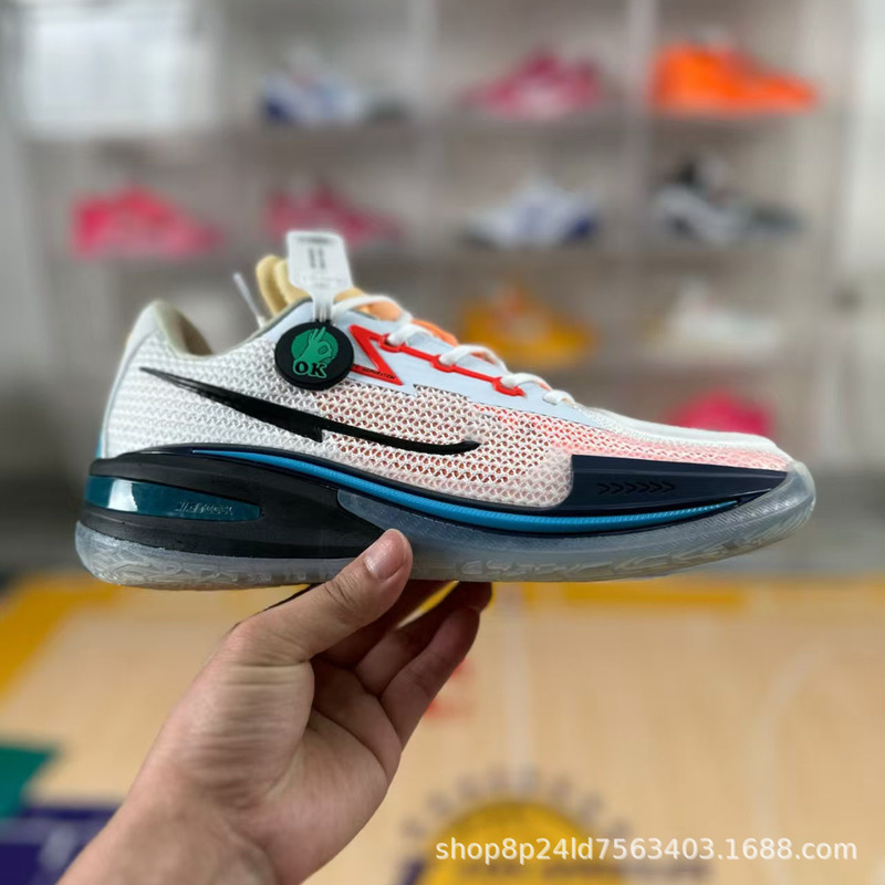 Foreign Trade Pure Original Gtcut1 Practical Men's and Women's Basketball Shoes Breathable Air Cushion Sneakers Non-Slip Versatile Casual Sports Shoes