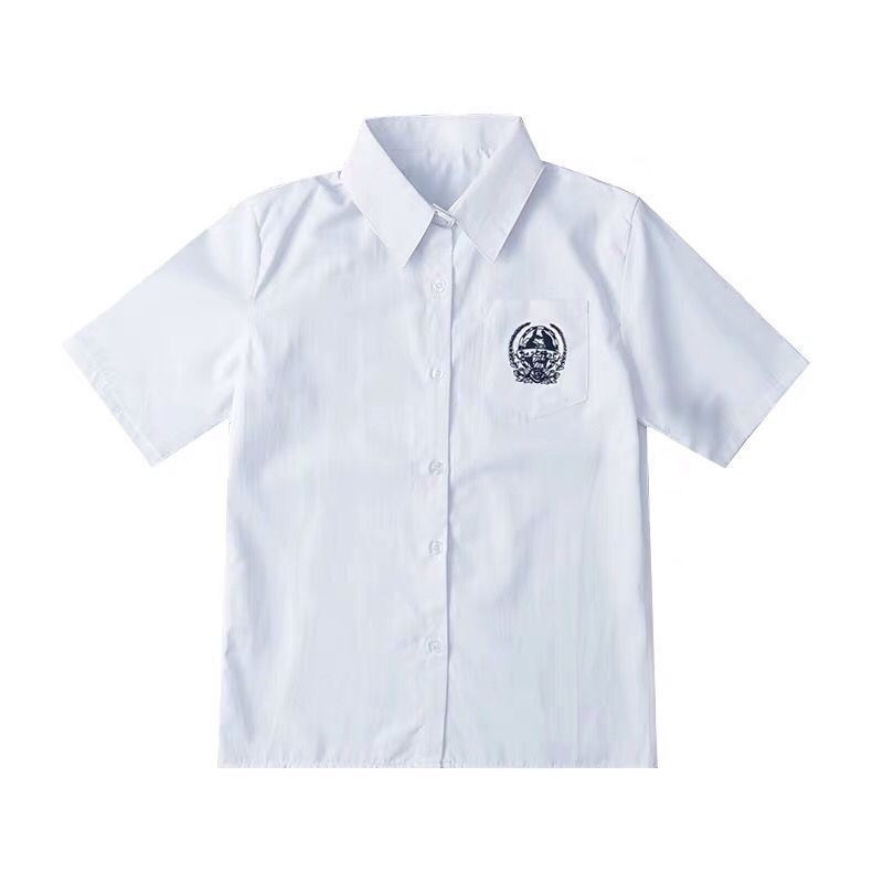 HAOHAI 다목적 새로운 명소 원래 정통 여름 대학 스타일 일본 자수 JK 유니폼 셔츠 DK 코너 가디건