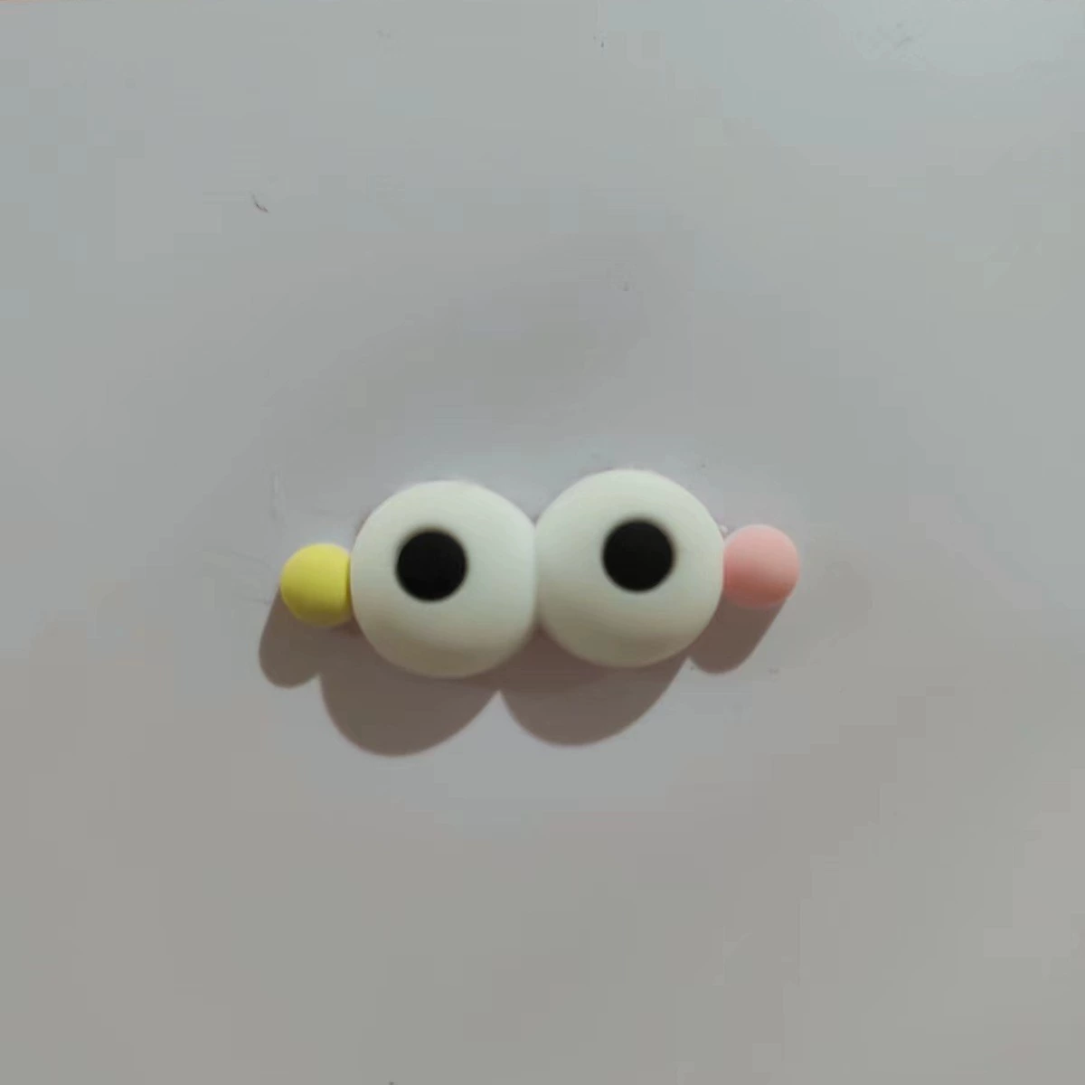 Мультяшный утенок глаза животное ПВХ мягкий клей мультфильм канцелярские принадлежности коробка водительских прав аксессуары DIY стакан для воды