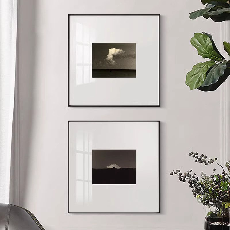 Yamamoto Masanam's black and white photography of natural landscapes, Japanese-style decorative paintings, designer models for sample rooms and modern homestay wall art