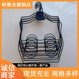 铁衣架家用无痕黑色晾衣架撑衣架服装店防滑加宽铁晾衣架