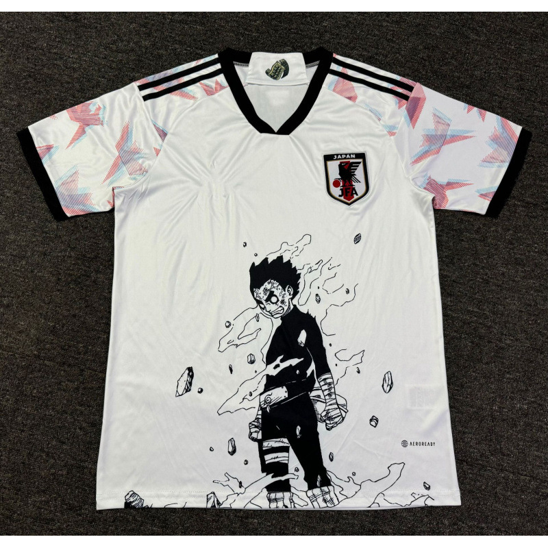 Naruto x adidas x Japan National Team Anime Graphic Jersey White