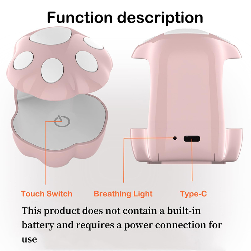 Cross-border Mini Portable Nail Lamp Gel Curing Machine Nail Polish Gel Quick-dry Smart Wireless UV Nail Dryer