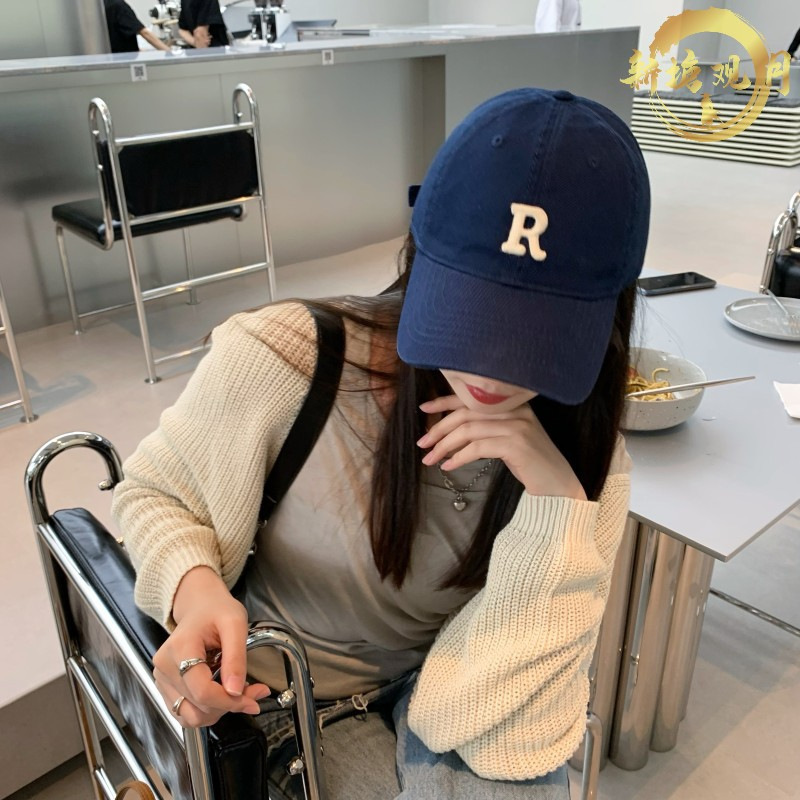 Baseball Cap Big Head Circumference Soft Top Extra Large Widened Sunshade Hat Women's Square Round Face Hat Spring and Summer Cap Showy Face