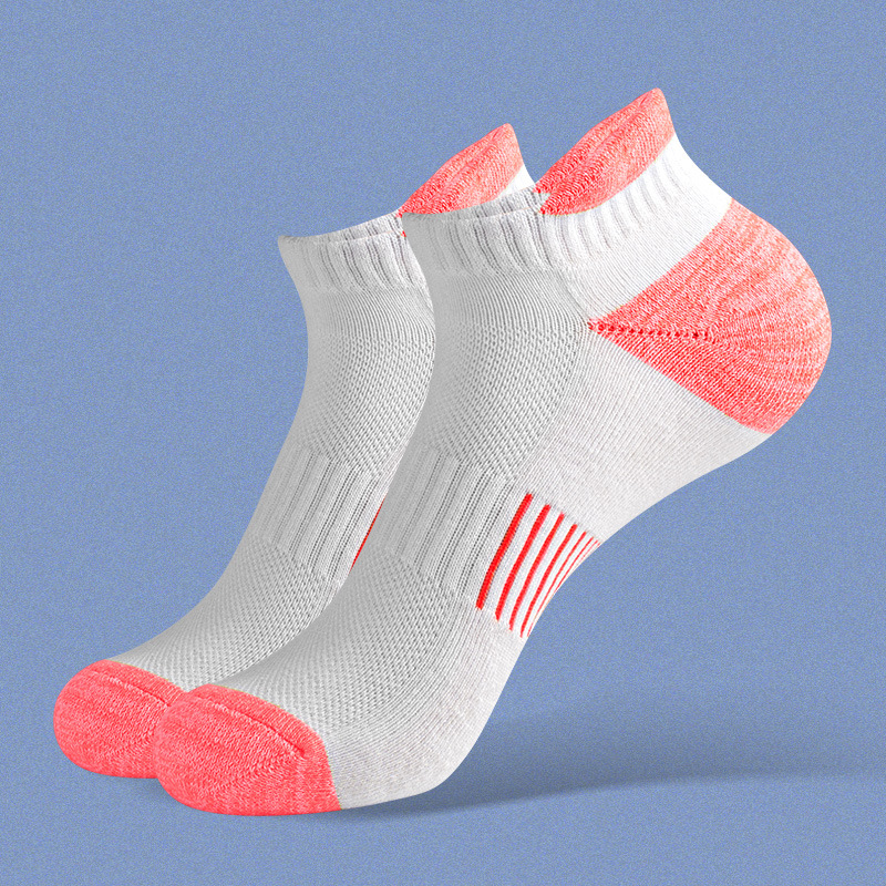 Calcetines deportivos transfronterizos para hombres y mujeres, calcetines profesionales de maratón, calcetines de bádminton de algodón absorbentes de sudor, calcetines antideslizantes y resistentes al desgaste