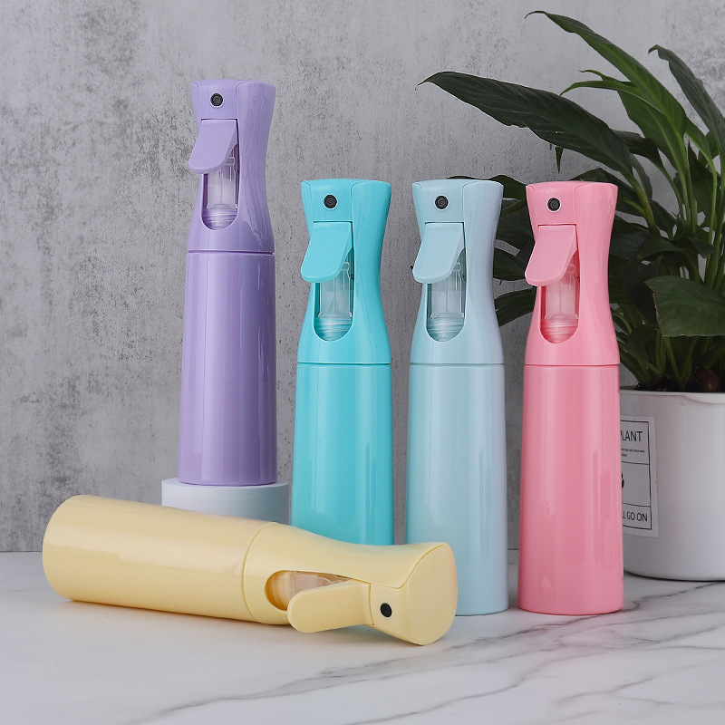 200/300/500ml niebla fina botella de pulverización continua desinfección de alcohol sub-botella de jardinería riego de pulverización continua