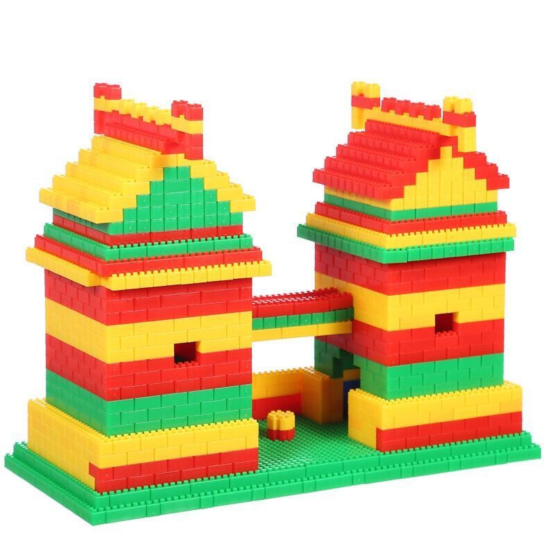 Building blocks grain bulk Amazing 3-6 children Boys and girls three-dimensional Assemble Disassemble development Toys Cross border