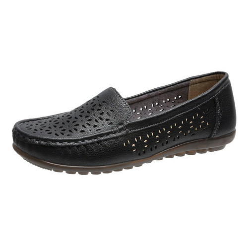  New Nurse Shoes Women's Summer Soft Sole Non-Slip Sandals Flat Sole Maternity Shoes Breathable One-Step Mom Shoes