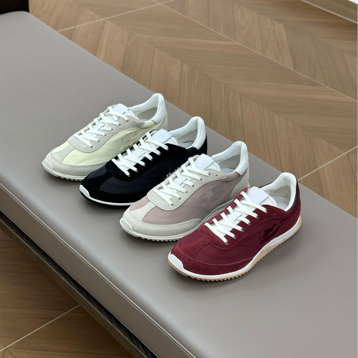 구매등급! Arc de Triomphe 25 여름 새 레이스 업 캐주얼 신발 통기성, 가볍고 편안하며 세련된 여성용 포레스트 검프 신발