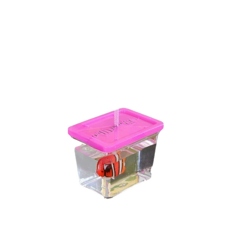 Plastic aquarium for commercial use, transparent table small toy, pack