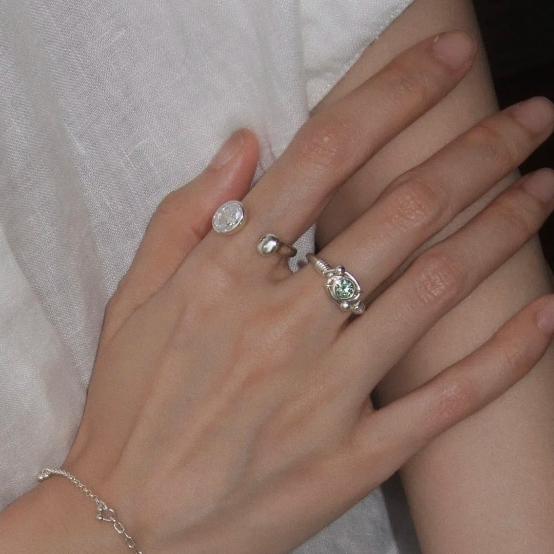 Designer Ring Damen Aus Sterlingsilber Mit Zirkonia Diamanten_voghion.com