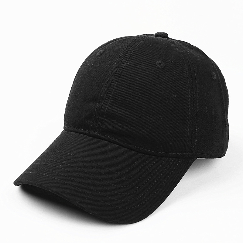 Unisex Fashion Solid Color Curved Eaves Baseball Cap display picture 3