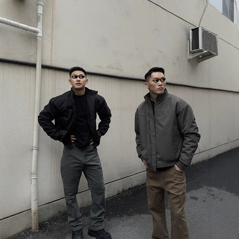 Gtal Three-Proof Flight Jacket Cotton Coat Men's American-Style Workwear Thickened Warm Cotton Jacket Loose Fit Gtal Three-Proof Flight Jacket Cotton Coat Men's American-Style Workwear Thickened Warm Cotton Jacket Loose Fit