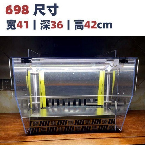 Model water curtain spray box professional student丨Negative pressure water curtain paint room hand-made purification water curtain box model