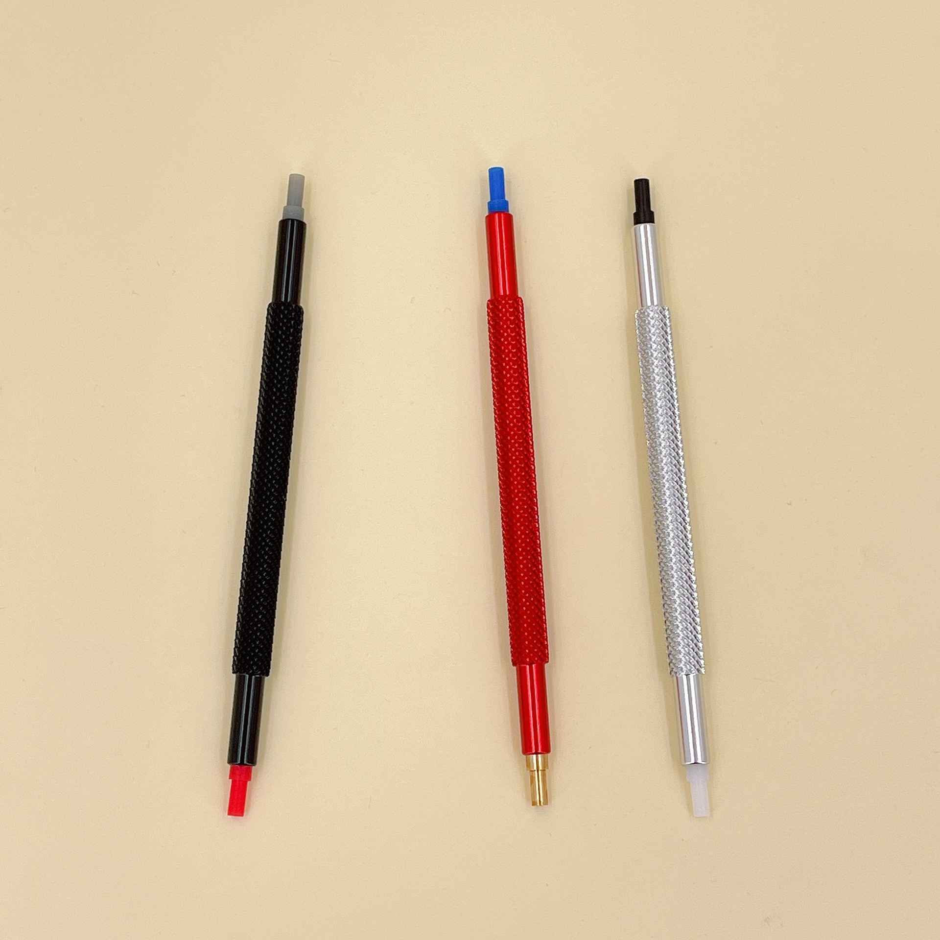 修表工具散装7404三支装针冲 胶头装针器双头装针笔 装表针套装